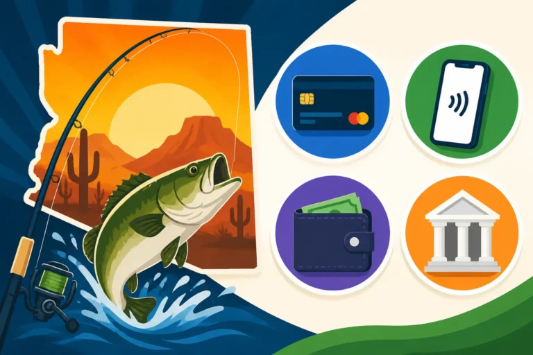 Accepted Payment Methods for Arizona Fishing Licenses
