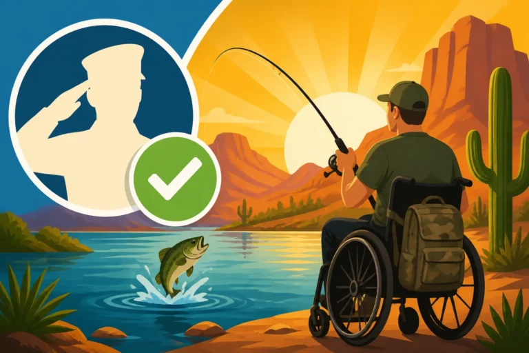 Do Disabled Veterans Fish Free in Arizona?