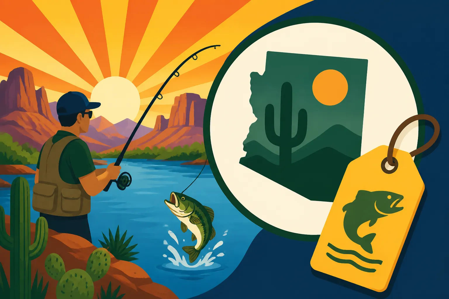 Arizona One-Day Fishing License Cost