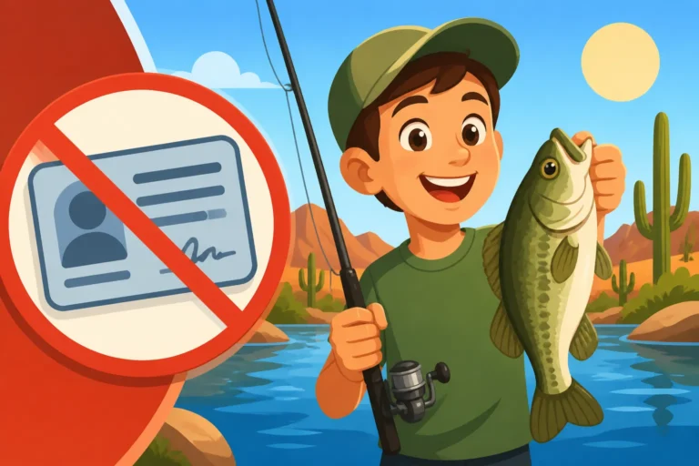 Can a 10-Year-Old Fish Without a License in Arizona?