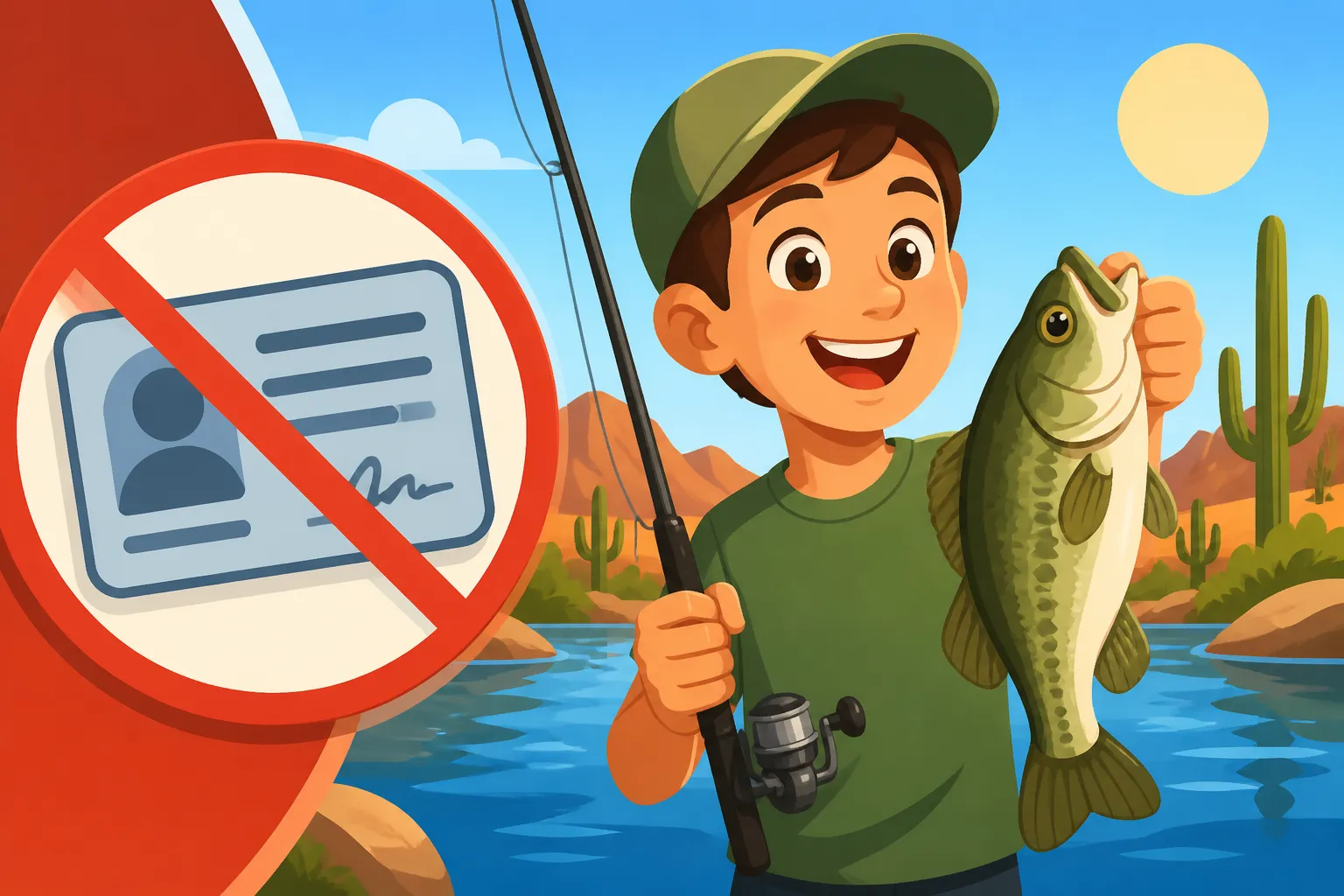 Can a 10-Year-Old Fish Without a License in Arizona?