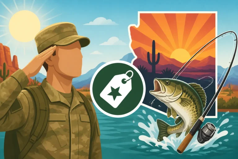 Can Military Members Get a Discounted Arizona Fishing License?