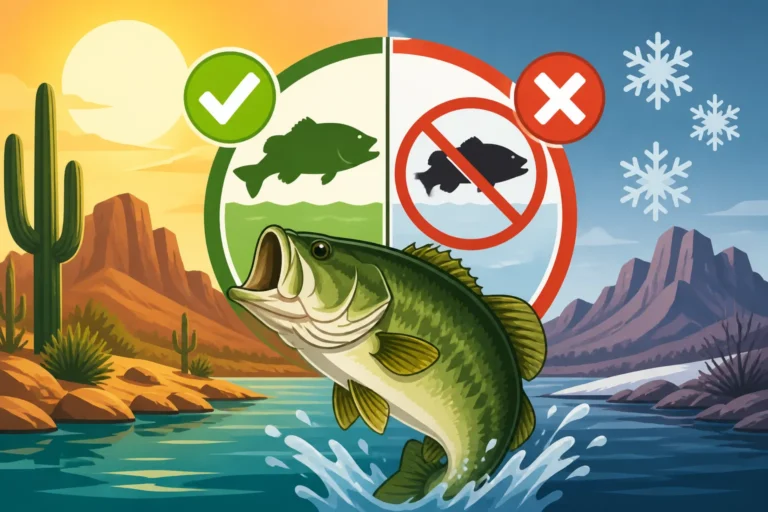 Is There a Closed Season for Bass Fishing in Arizona?