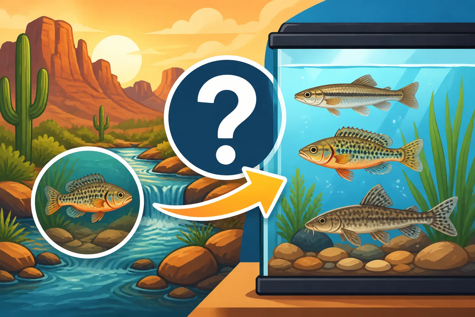 Can You Keep Native Fish Species in Arizona?