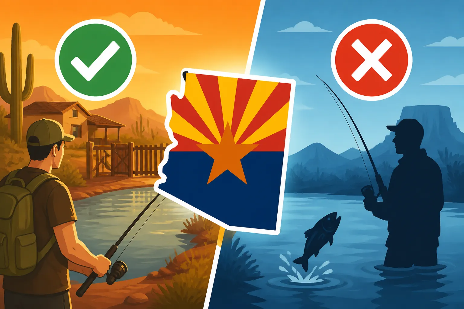 Do You Need a License to Fish on Private Property in Arizona?