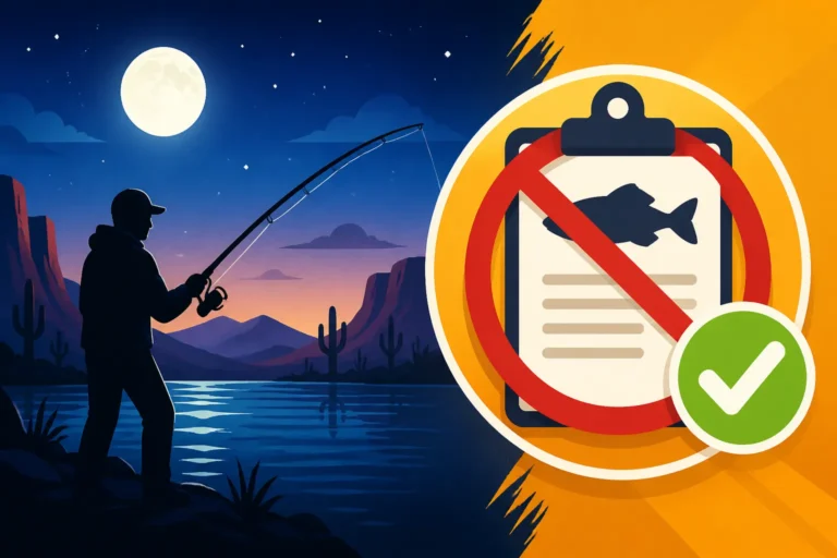 Can You Fish at Night in Arizona Without a Permit?