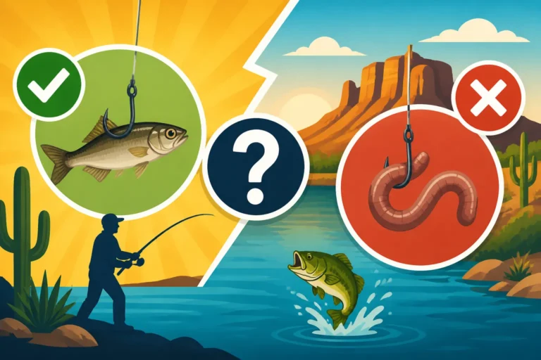 Can You Use Live Bait in Arizona Lakes?