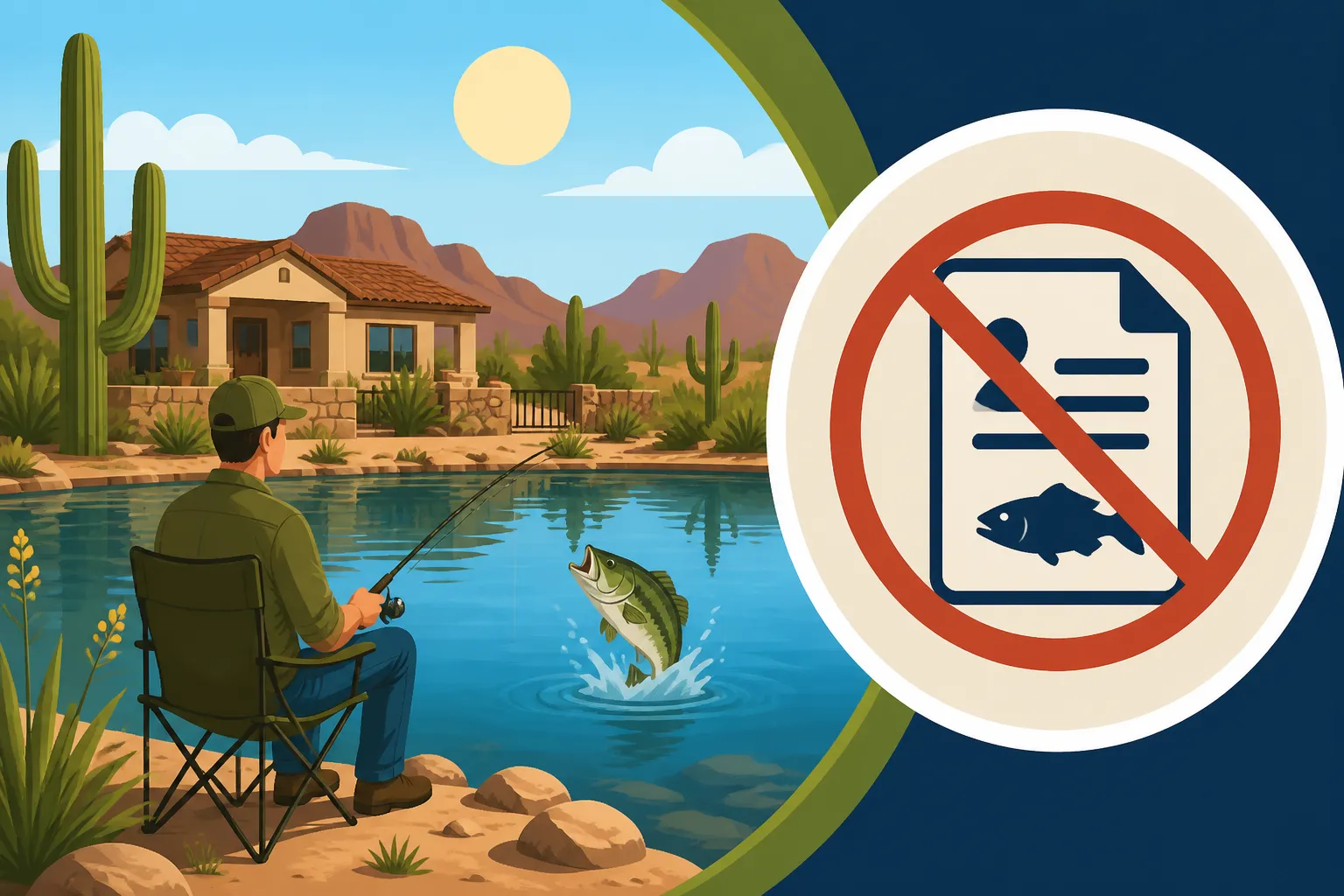 Do You Need a License to Fish a Private Pond on Your Own Property in Arizona?