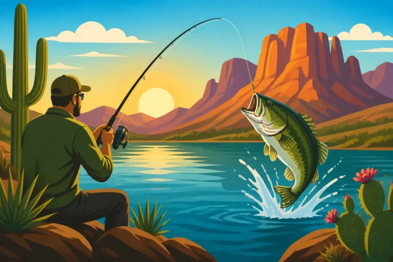 Best Fishing Lakes in Arizona