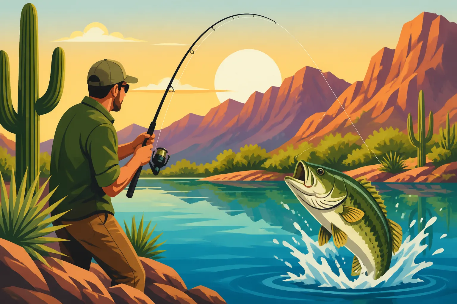 Best Fishing Spots Near Tucson, Arizona