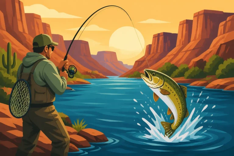 Colorado River Fishing Guide in Arizona