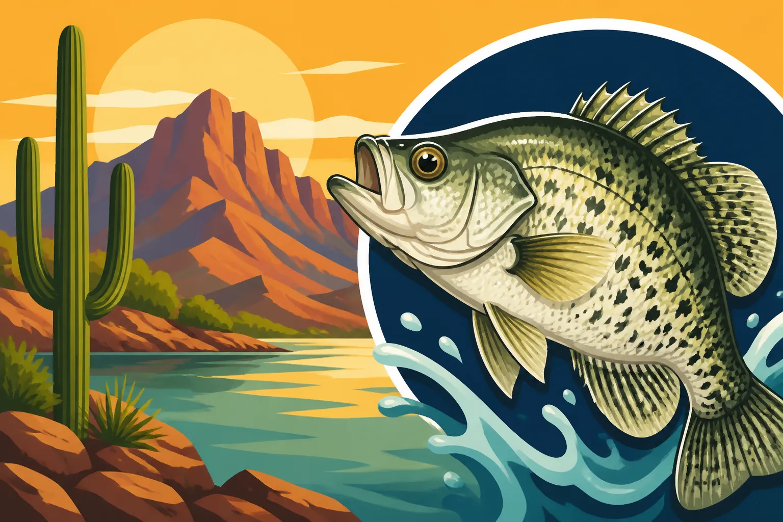Best Crappie Fishing Spots in Arizona