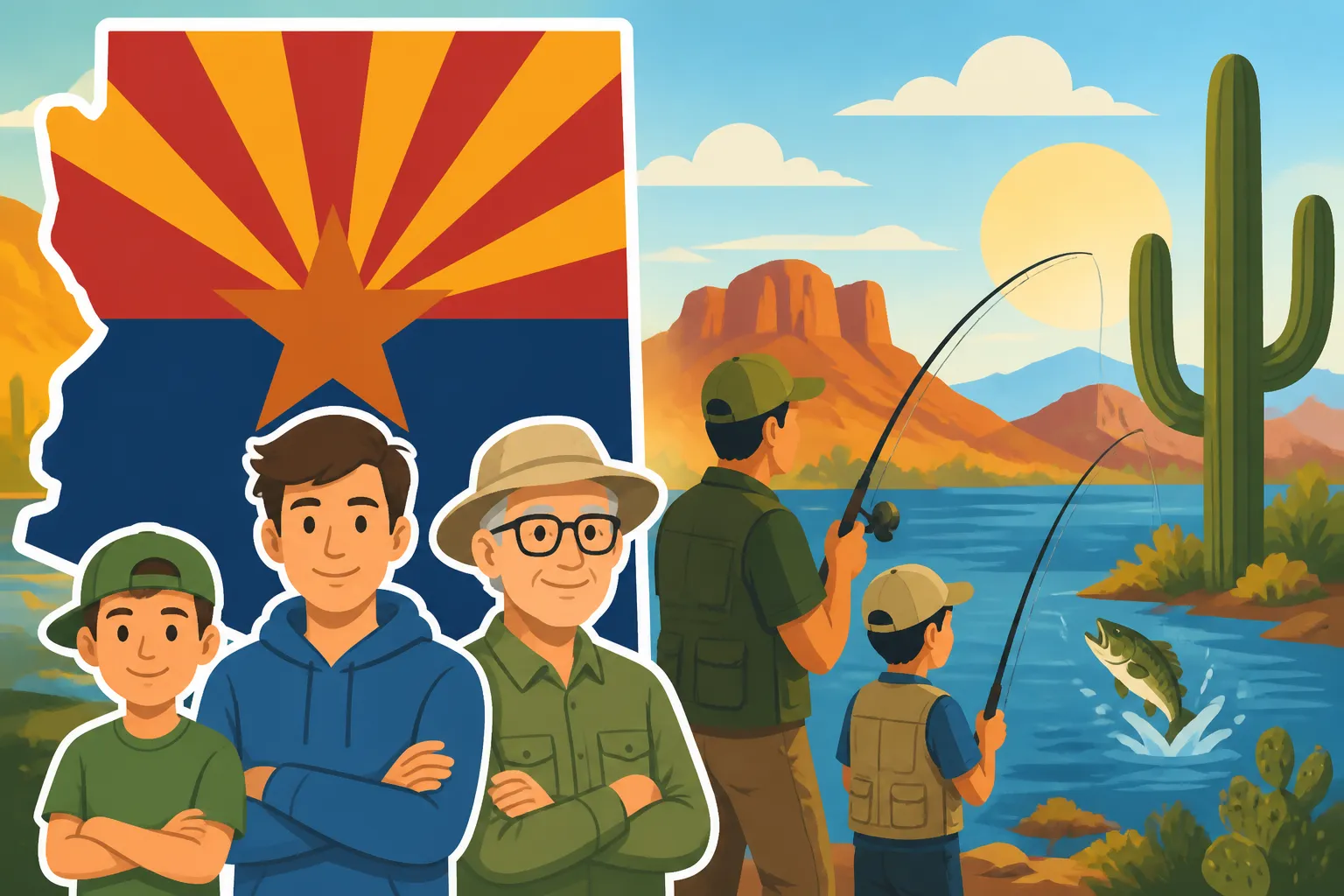 Fishing License Age Requirements in Arizona