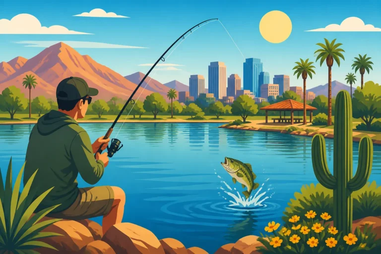 Community Park Lakes in Phoenix