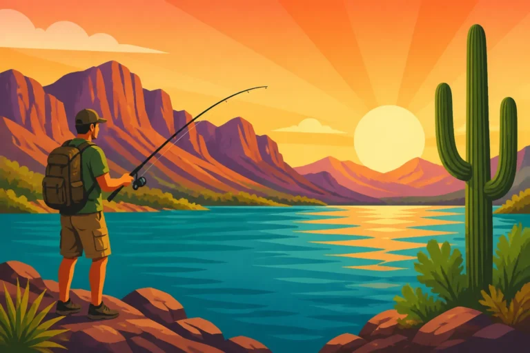 Best Shore Fishing Spots in Arizona