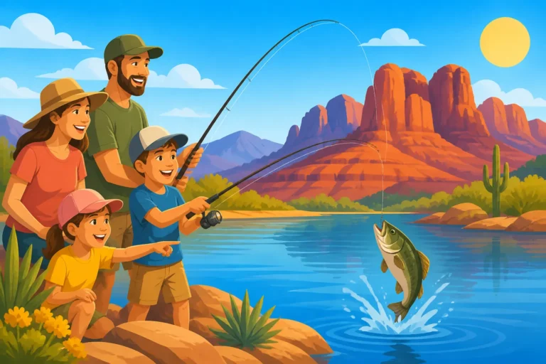 Best Family Fishing Spots in Arizona