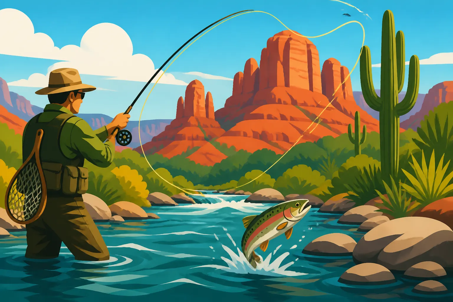 Best Fly Fishing Streams in Arizona