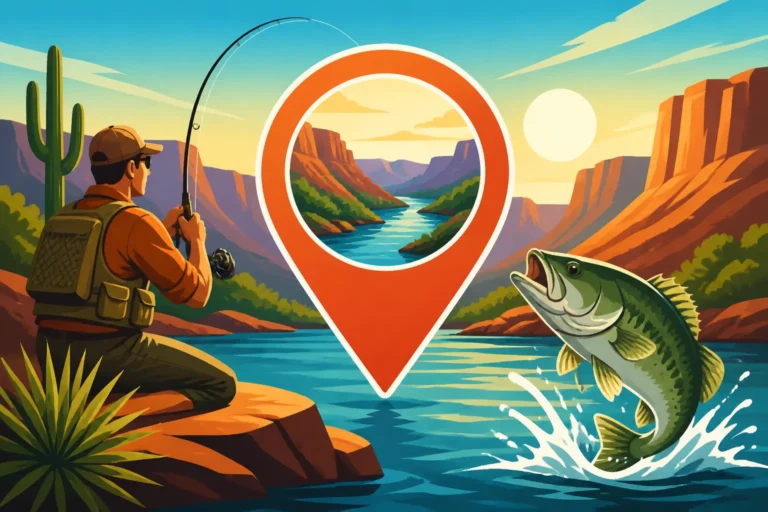 Best Fishing Spots on the Colorado River Border