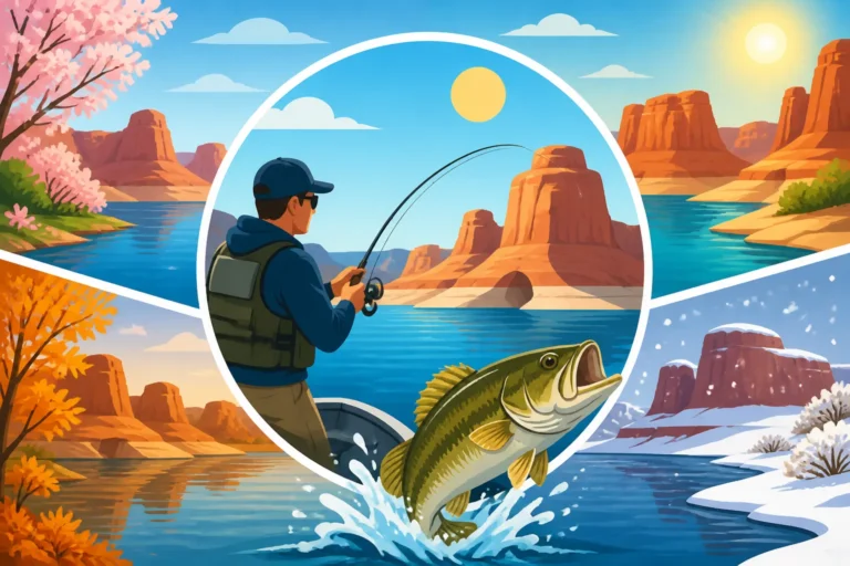 Best Time of Year to Fish Lake Powell