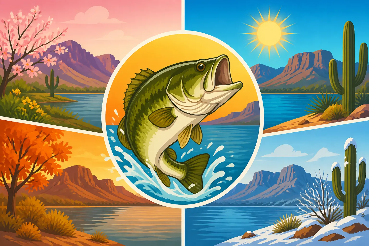Best Time of Year to Fish Roosevelt Lake