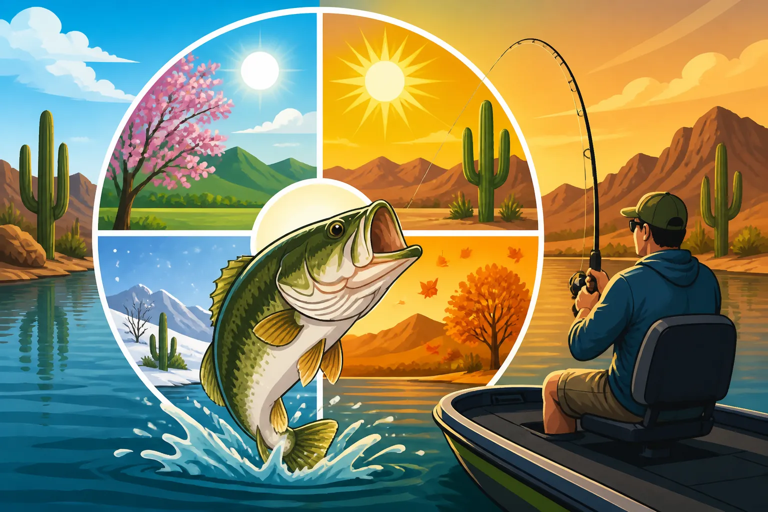 Best Time of Year to Fish Lake Pleasant