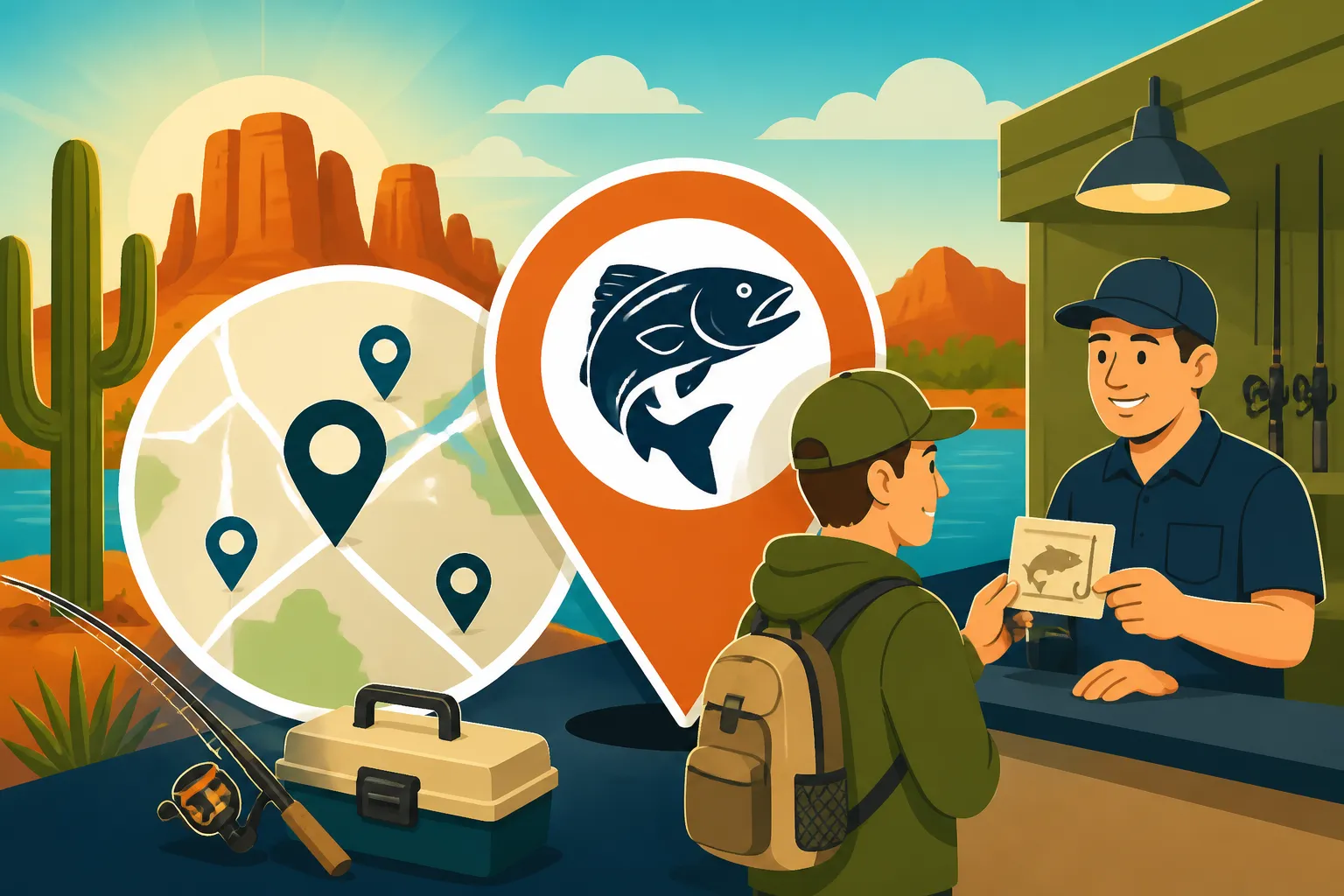 Finding Arizona Fishing License Dealers Near You