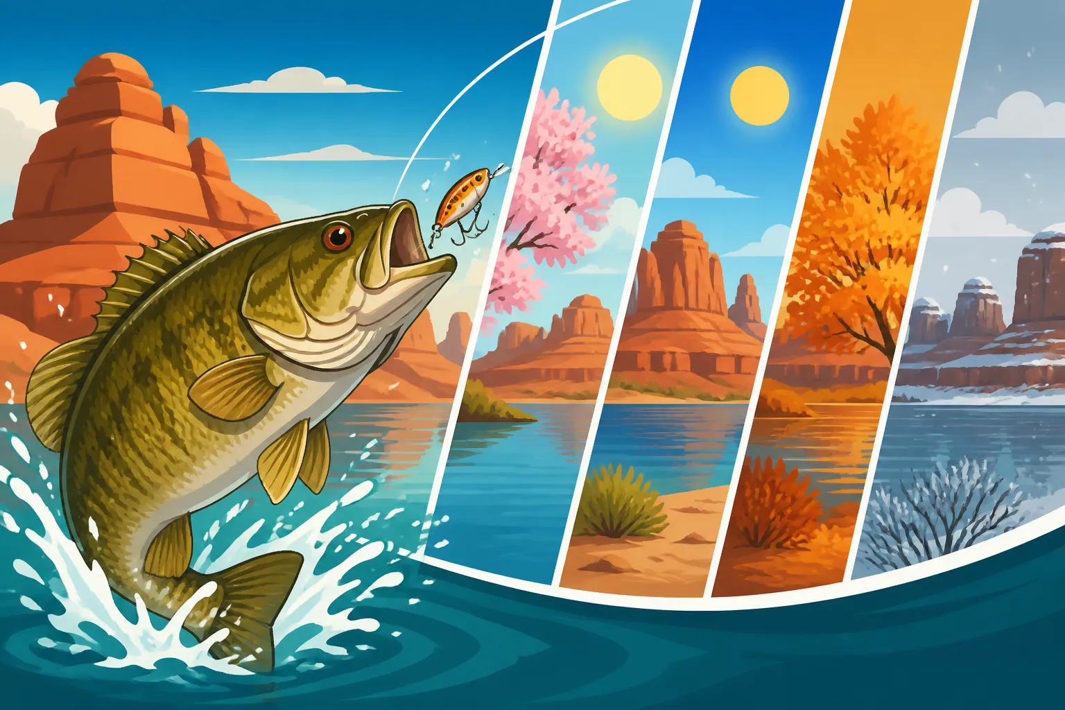 Best Season for Smallmouth Bass at Lake Powell
