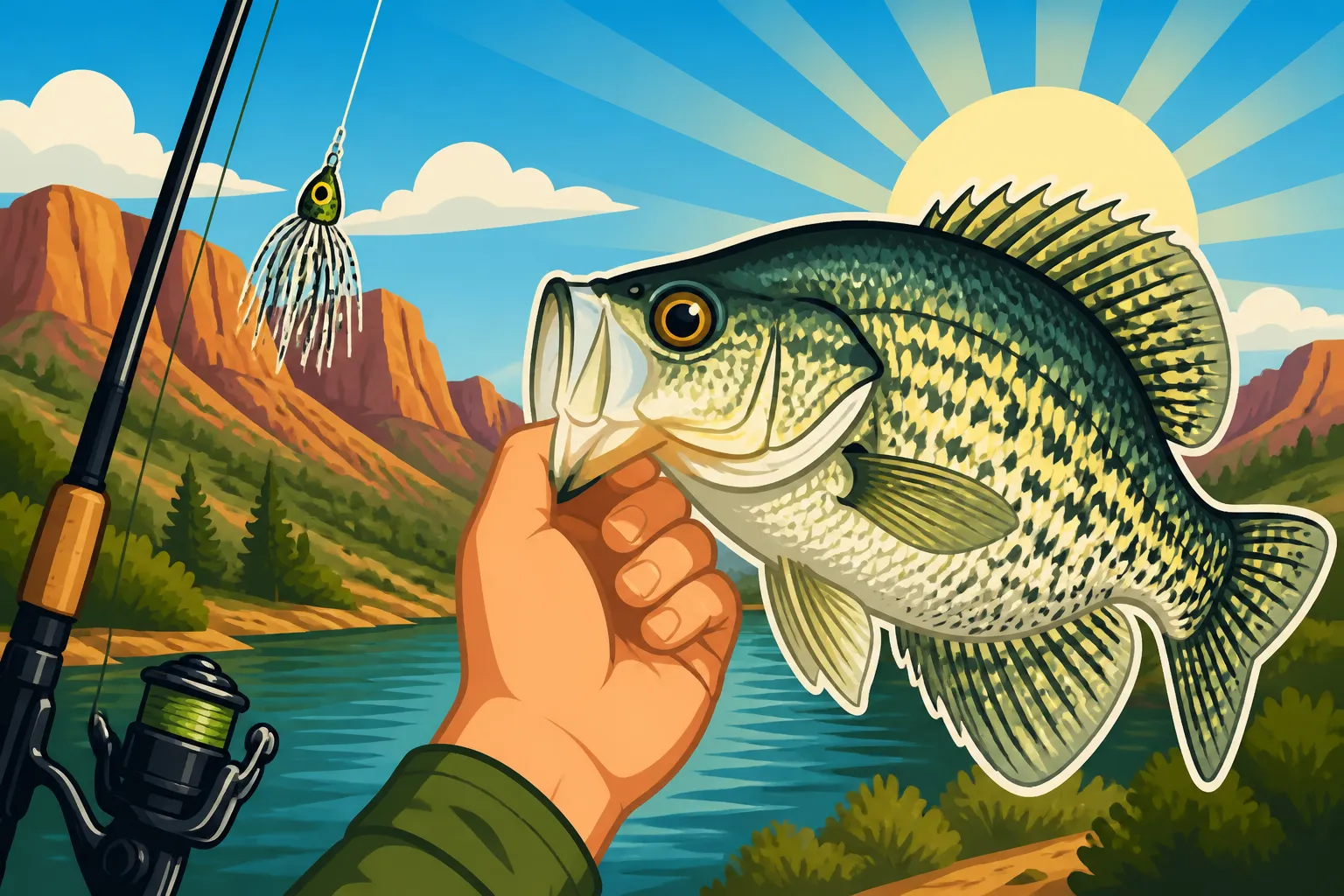 Tonto Creek Arm Crappie Fishing Guide