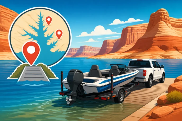 Boat Ramp Locations at Lake Powell