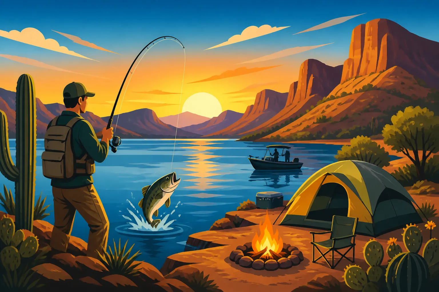 Camping Options Near Roosevelt Lake