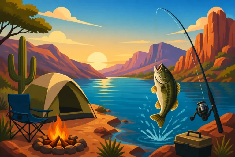 Camping Options Near Apache Lake