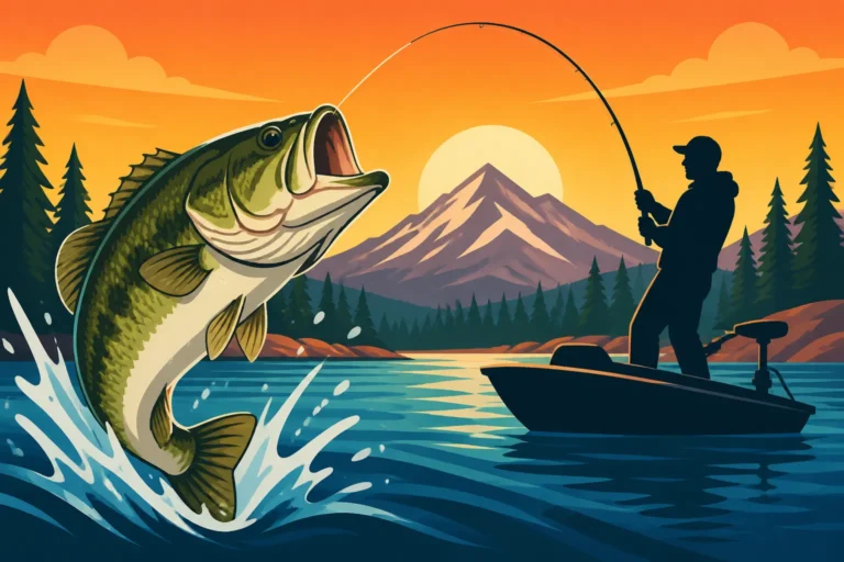Bass Fishing Near Flagstaff