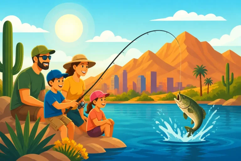 Family Fishing Spots Near Phoenix