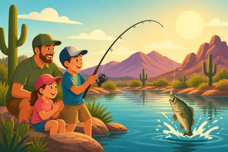 Family Fishing Spots Near Tucson