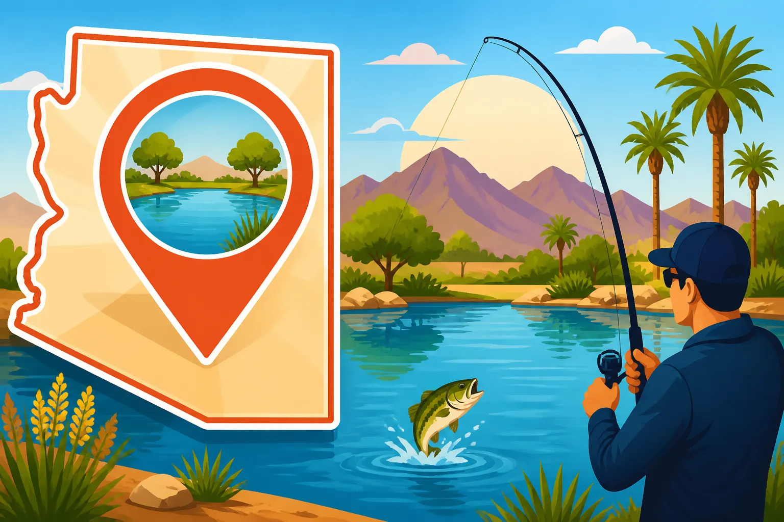 Community Pond Locations in Yuma