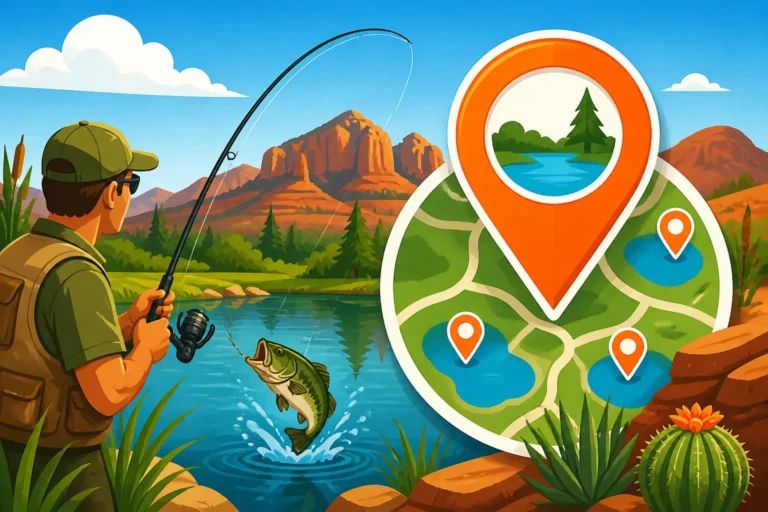 Community Pond Locations in Payson