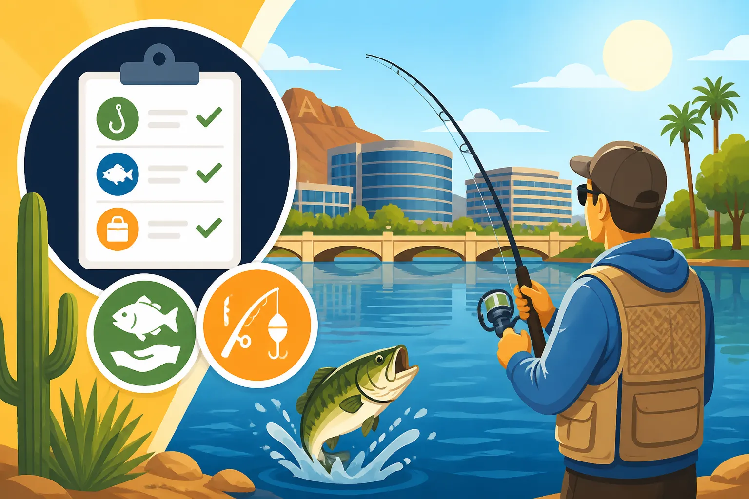 Fishing Rules at Tempe Town Lake