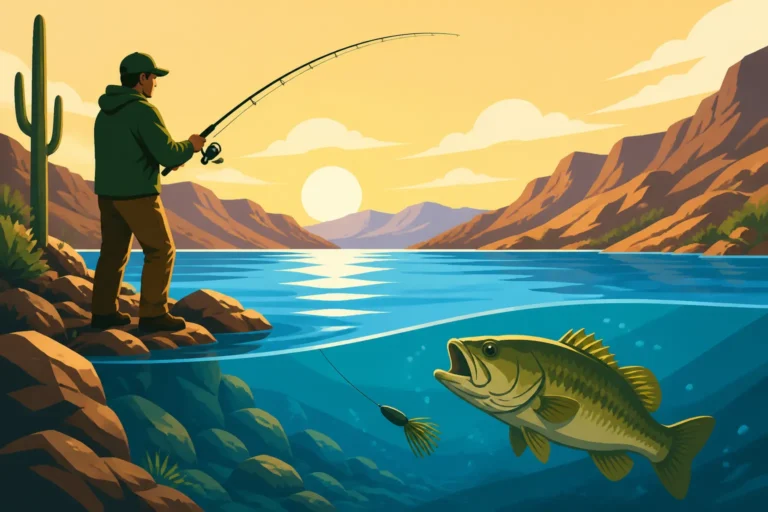 Bank Fishing Spots at Bartlett Lake