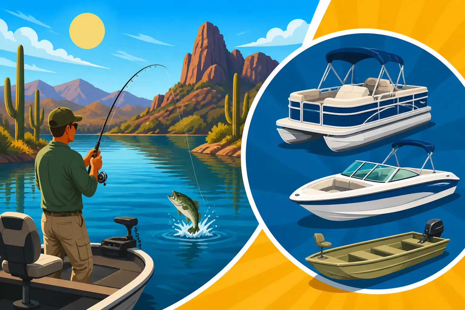 Boat Rental Options at Saguaro Lake