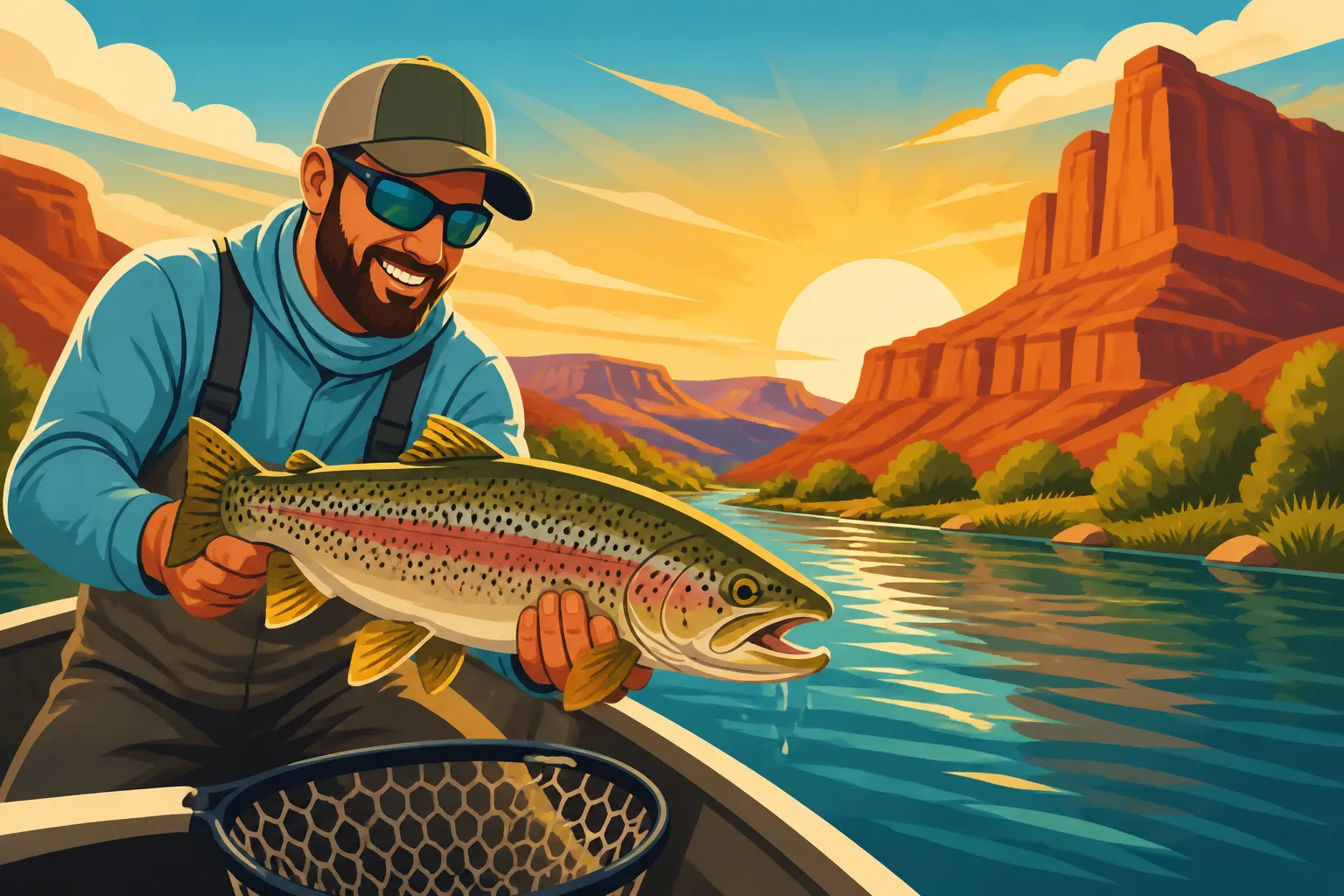 Guided Fishing Trips on the Colorado River