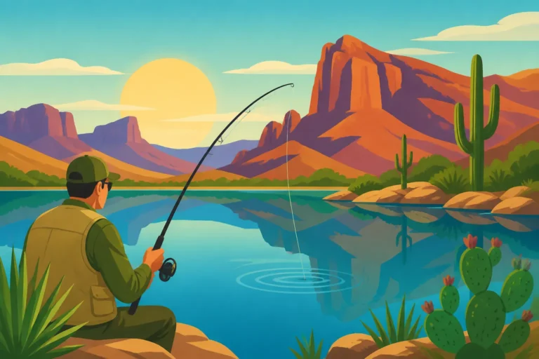 Least Crowded Fishing Lakes in Arizona