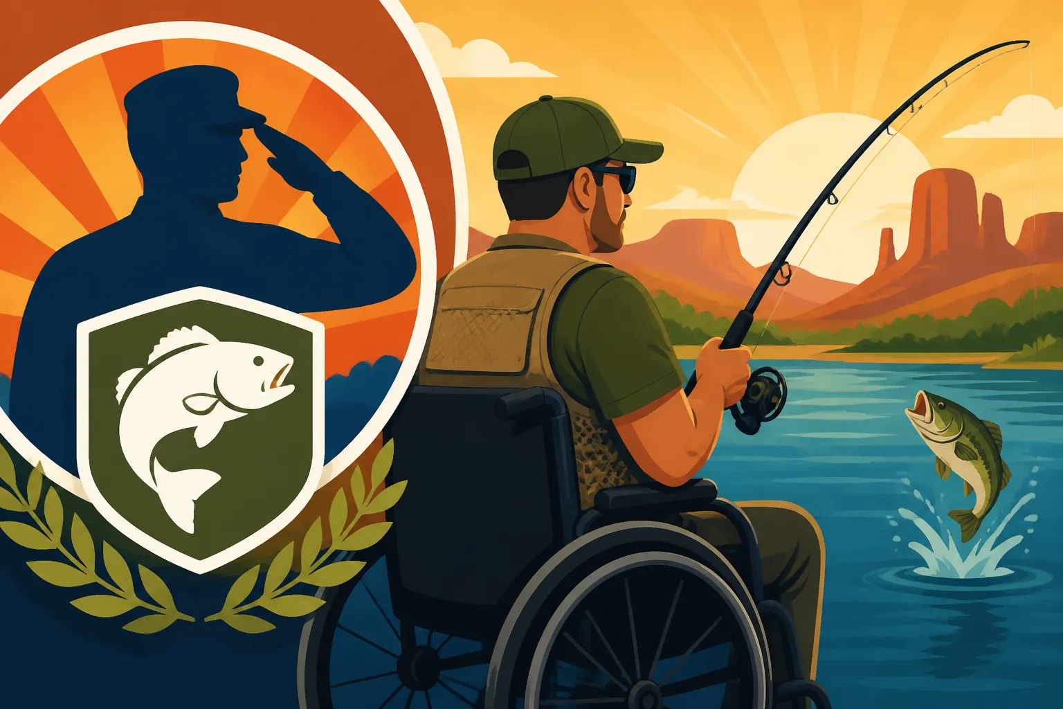 Arizona Disabled Veteran Fishing License