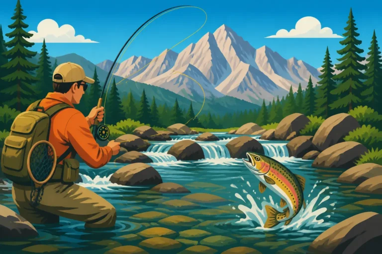 Backcountry Fishing Streams in the White Mountains