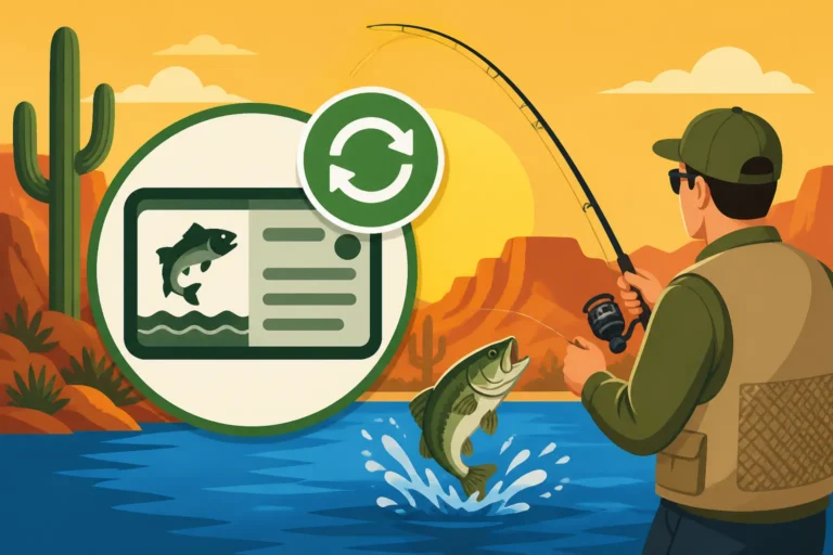 Fishing License Renewal Rules in Arizona