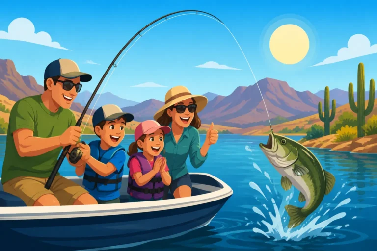 Is Lake Pleasant Good for Family Fishing Trips?