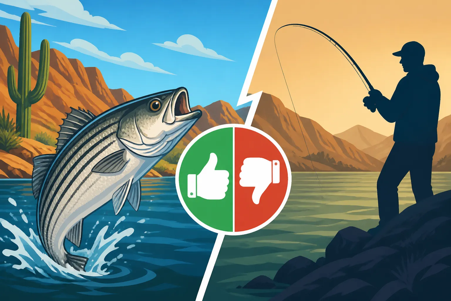 Is Willow Beach Good for Striped Bass?