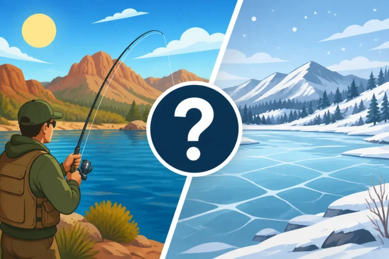 Does Lake Mary Freeze in Winter?