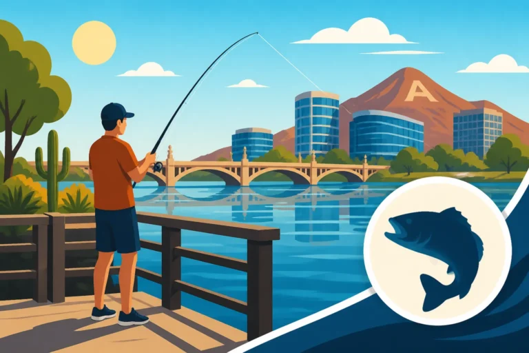 Can You Fish From a Pier at Tempe Town Lake?