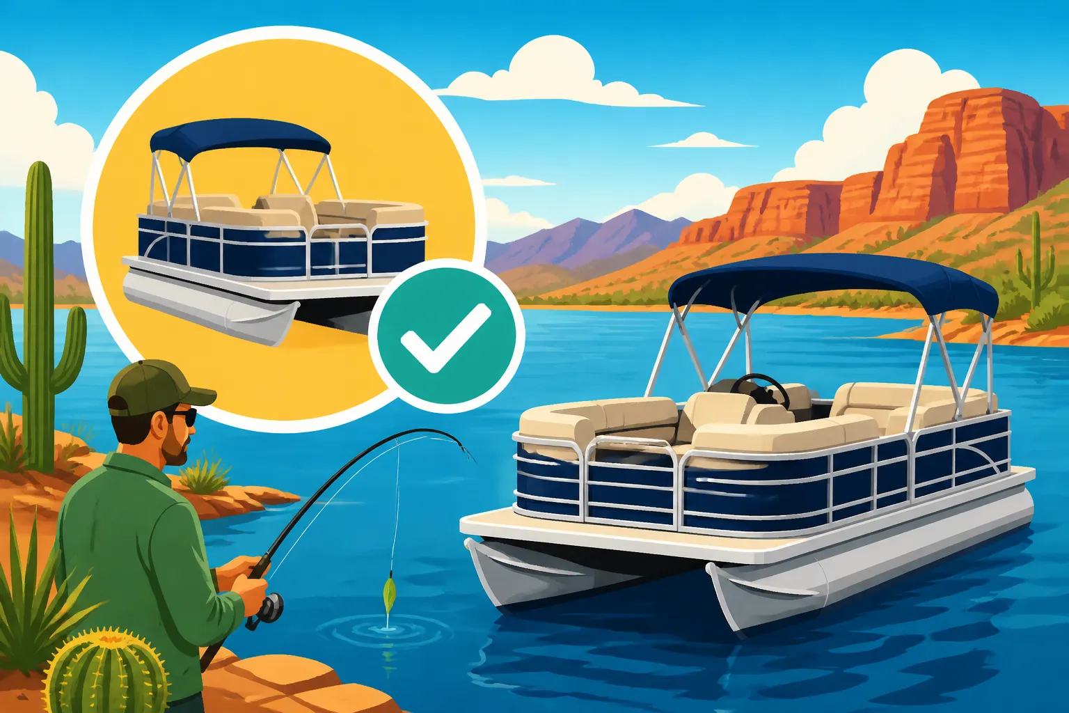 Can You Rent a Pontoon Boat at Lake Pleasant?