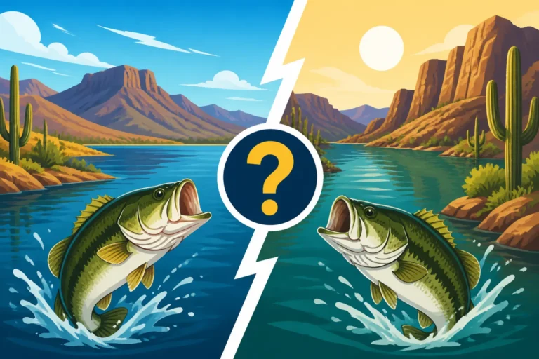 Is Bartlett Lake Better Than Saguaro Lake for Bass?